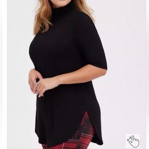 Torrid Super Soft Turtle Neck Tunic